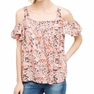 Maeve Hana Open-Shoulder Top, Large